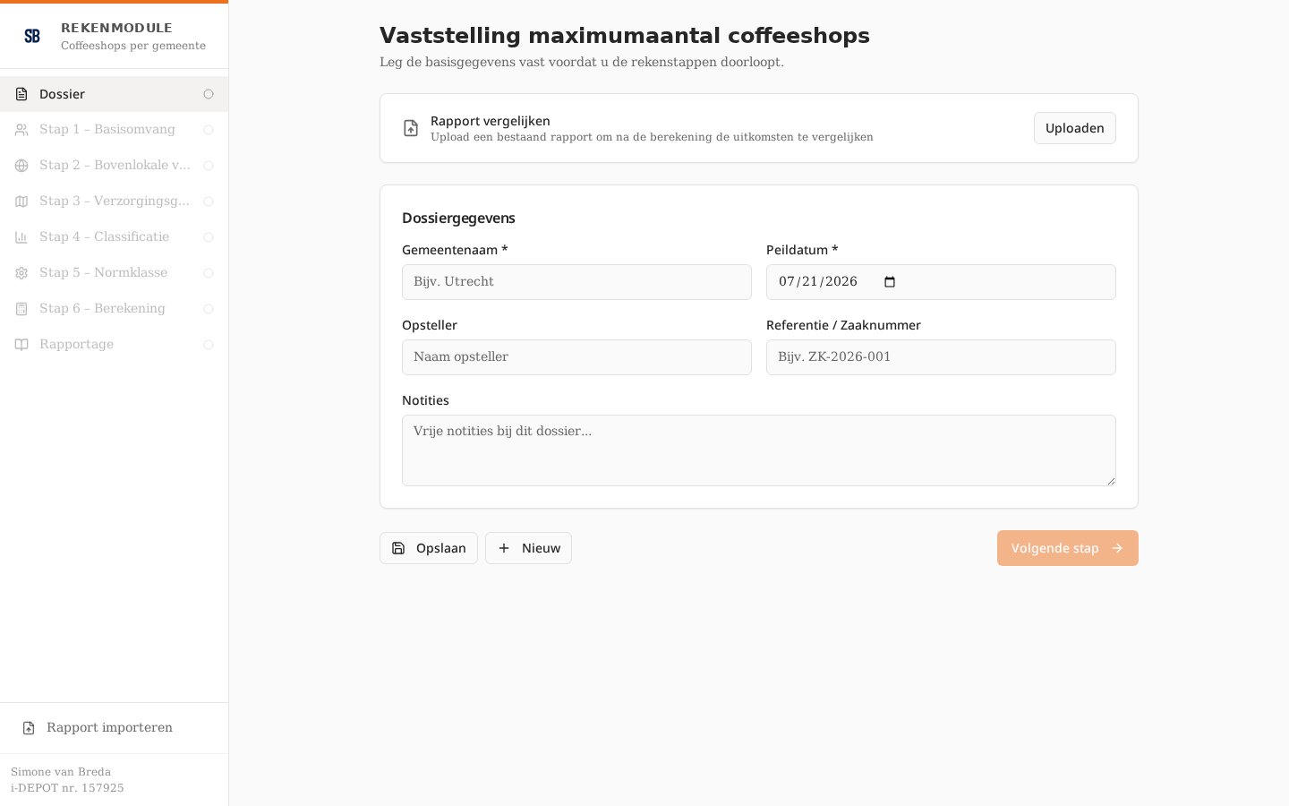 Screenshot Rekenmodule Wmo & zorg